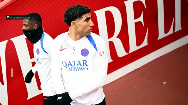 Ousmane Dembélé et Achraf Hakimi n'ont pas participé à l'opposition interne, à une semaine de la finale de la C1 - Foot - Ligue des champions - PSG