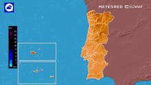 Vila Real será um dos distritos mais afetados pela gota fria: eis as horas mais críticas