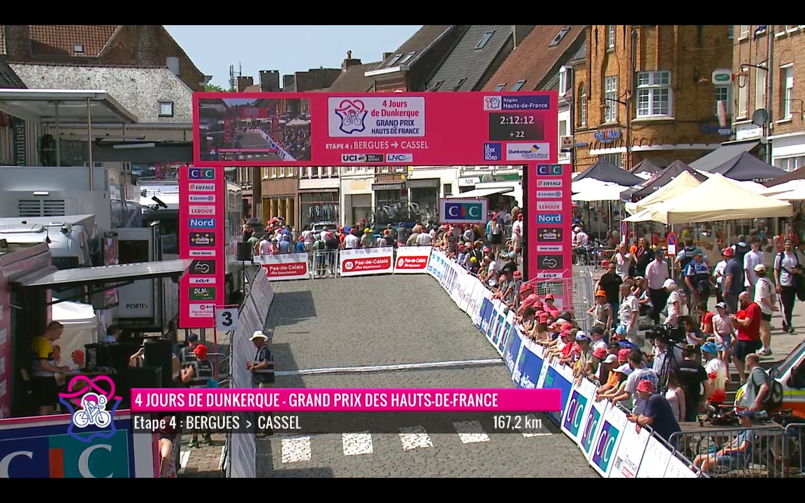 Replay : 23 Mai - Etape 4, Bergues - Cassel de la 70 éme édition de 4 jours de Dunkerque - Grand Prix des Hauts de France