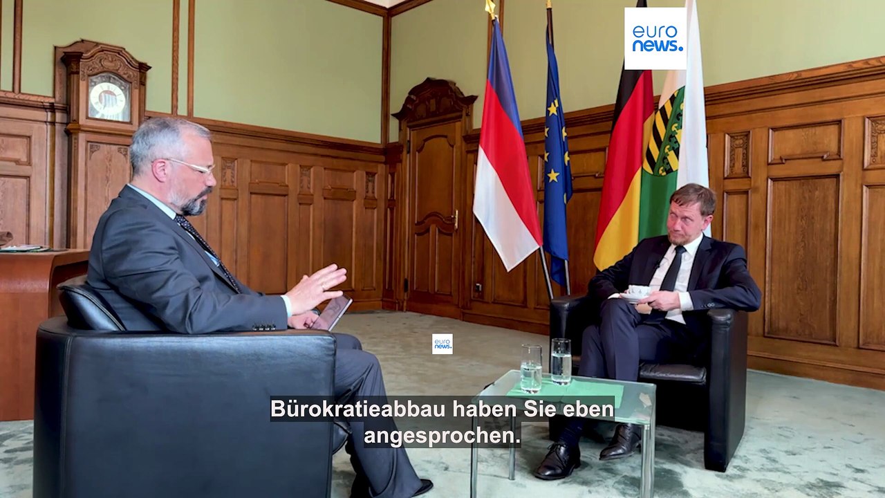 CDU-Ministerpräsident von Sachsen: "Europa ist unsere Lebensversicherung"