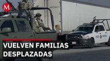 Entre el miedo, vuelven familias desplazadas por la violencia en Zacatecas