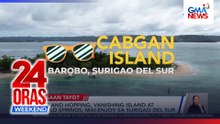 Island hopping, vanishing island at cold springs sa Surigao del Sur | 24 Oras Weekend