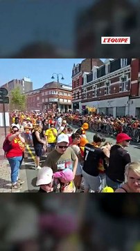 La foule dans les rues de Lens en attendant les vainqueurs de la Coupe de France - Foot - Coupe de France - Lens