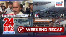 24 Oras Weekend: (Part 1) Sunog sa Parola, Maynila; Nasaan si Sen. Bato?; Sen. Gatchalian as new Senate president?; atbp.