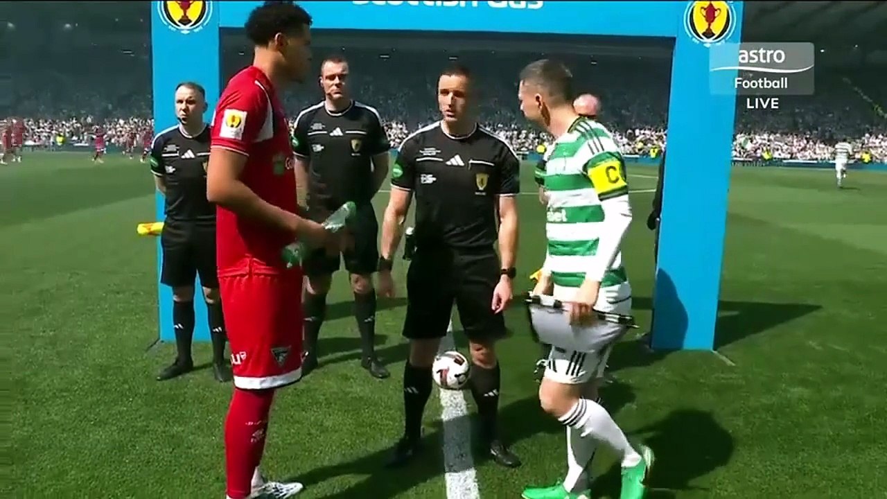 Celtic Vs Dunfermline 1 half Scottish Cup Final Premier Sports