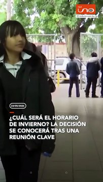 ¿cuál será el horario de invierno? La decisión se conocerá tras una reunión clave