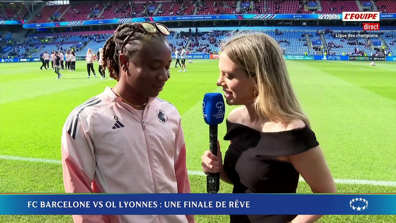 Dumornay, avant la finale de la Ligue des champions (F) : « Je sais comment aborder ce genre de match » - Foot - Ligue des champions (F) - OL Lyonnes