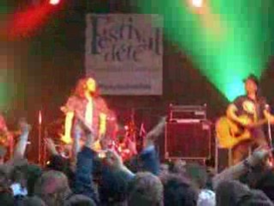 Cowboys Fringants au festival franco