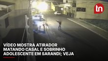 Vídeo mostra momento em que atirador mata casal e sobrinho adolescente em Sarandi; veja