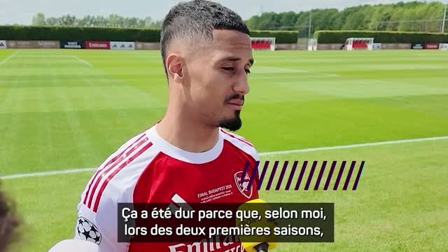 Arsenal - Saliba : Tellement heureux d'avoir enfin remporté la Premier League