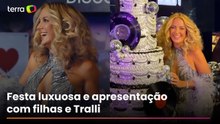 Ticiane Pinheiro dá festa luxuosa para comemorar os 50 anos
