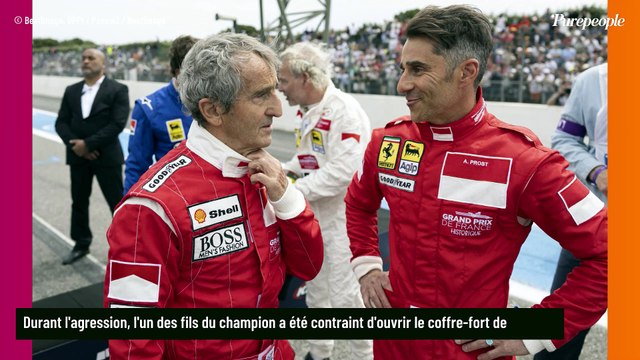Alain Prost : Des individus se sont introduits à son domicile en Suisse, l'ancien pilote de Formule 1 touché à la tête