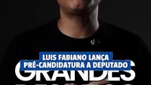 Luis Fabiano lança pré-candidatura a deputado federal