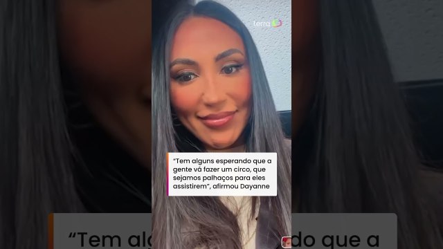 Dayanne Bezerra diz que não pretende “fazer circo” com prisão de Deolane #shorts