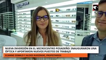 Inauguaron una óptica y sumaron nuevos puestos de trabajo en Posadas
