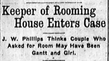 Tuesday 29th April 1913 Keeper of Rooming House Enters Case