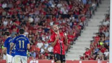 Los jugadores del Mallorca, desolados tras el descenso