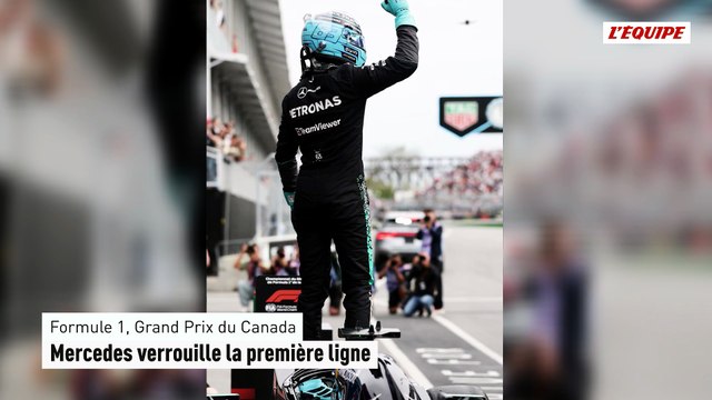 George Russell signe la pole du Grand Prix du Canada devant son coéquipier chez Mercedes Kimi Antonelli - F1 - GP du Canada