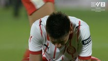 La imagen más cruel de la jornada: los jugadores del Girona, desolados tras el descenso
