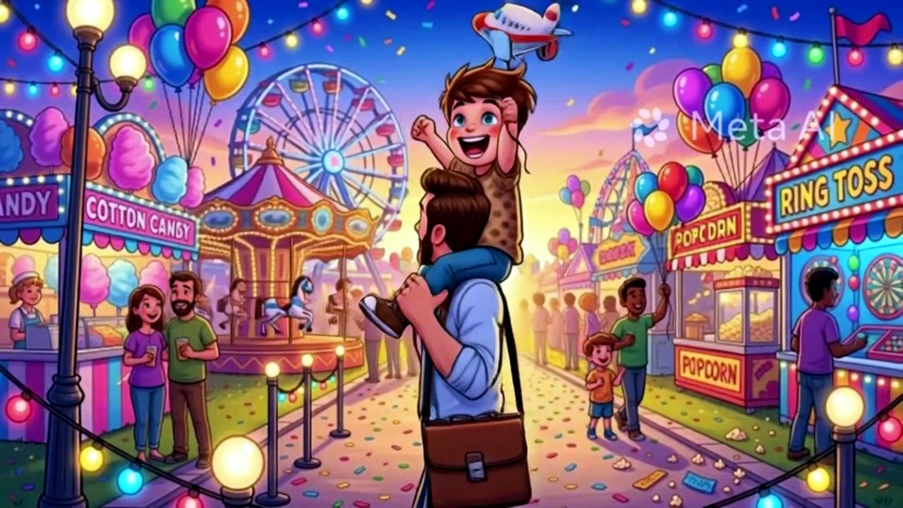 Papa Mere Hero | Emotional Father’s Day Kids Cartoon Story 😭❤️ | Love You Papa #bestdad  #herodad