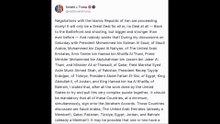la posición de Trump para un acuerdo