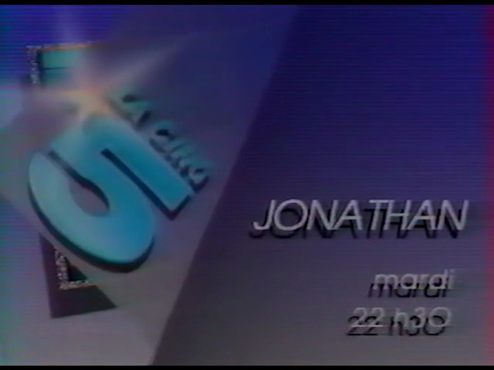 La 5 1986 Bande annonce "Jonathan"