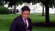 Periodista escucha disparos en la Casa Blanca