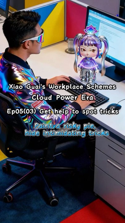 Xiao Guai's Workplace Schemes:Cloud Power Era. Ep05(03):Get help to spot tricks.