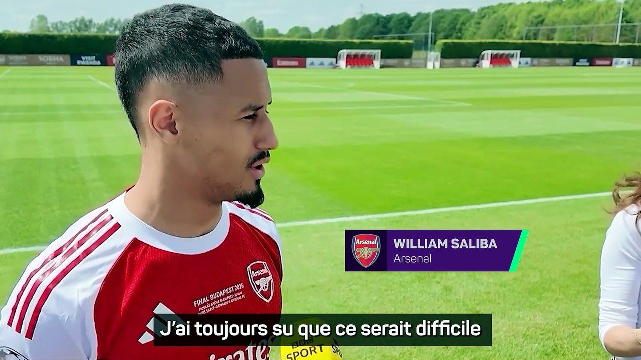 Saliba : "Tellement heureux d'avoir enfin remporté la Premier League"