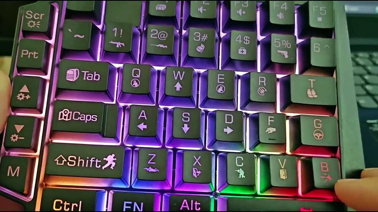 Limeide Single Handed Keyboard GK103S Unboxing | AliExpress