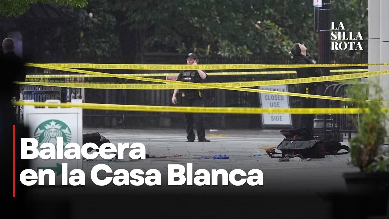 Balacera cerca de la Casa Blanca provoca cierre de seguridad