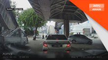Lelaki ditahan pandu kereta lawan arus di ibu negara