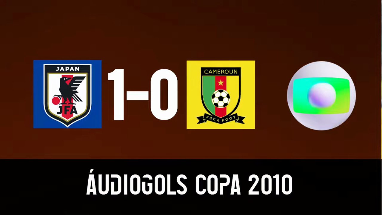 Áudiogol | Japão 1x0 Camarões (Globo 2010)