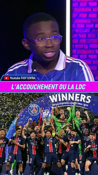 😳 Ta femme accouche pendant une finale de LDC… tu fais quoi ? 👀