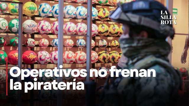 Operativos fracasan; siguen vendiendo playeras pirata del Mundial