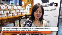 Un blend inspirado en San Martín de los Andes obtuvo el máximo galardón en la Expo Té de Posadas