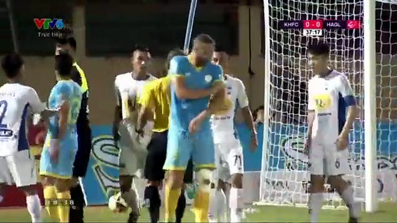 Khánh Hòa 1-1 Hoàng Anh Gia Lai - Goals and Highlights (6/5/2018) | VTV6 HD