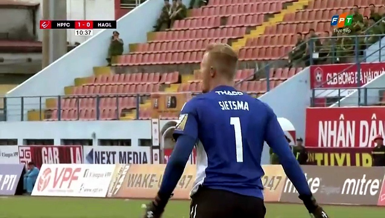 Hoàng Anh Gia Lai 0-1 Hải Phòng - Goals and Highlights (6/4/2019) | Truyền Hình FPT Play