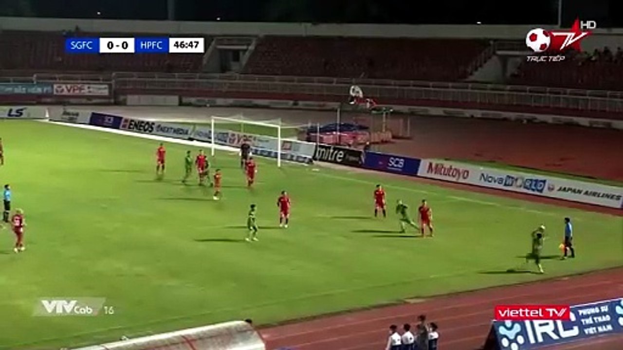 Sài Gòn 0-0 Hải Phòng - Goals and Highlights (17/4/2021) | VTVcab 16 - Bóng Đá TV HD (ViettelTV)