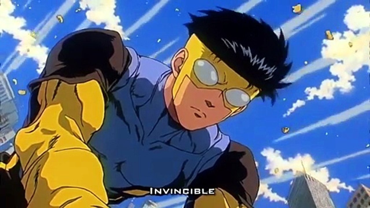 INVINCIBLE 80s Retro Anime Style