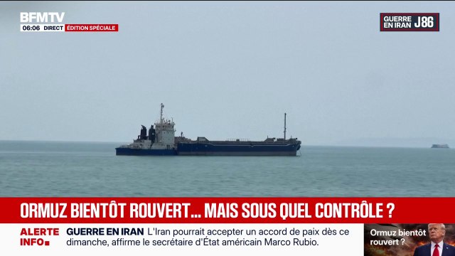 Guerre au Moyen-Orient: la question de la réouverture du détroit d'Ormuz au cœur des négociations
