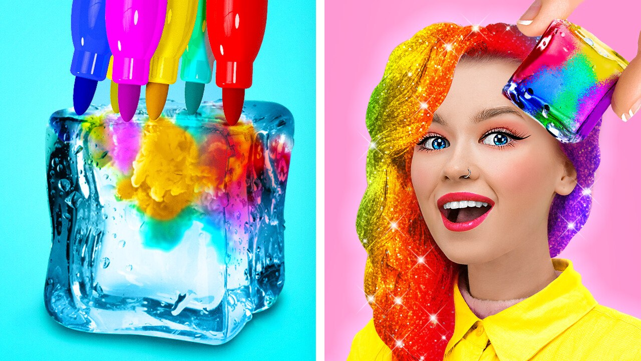 Astuces Beauté DIY Fabuleuses & Trucs Cool || Idées Étonnantes pour les Filles Par 123 GO Like!