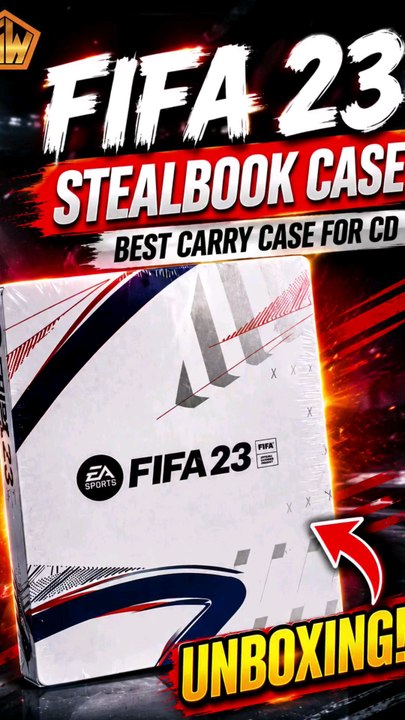 Unboxing Fifa 23 StealBook Case Only