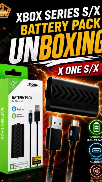 Unboxing Xbox Series S/X Battery Pack