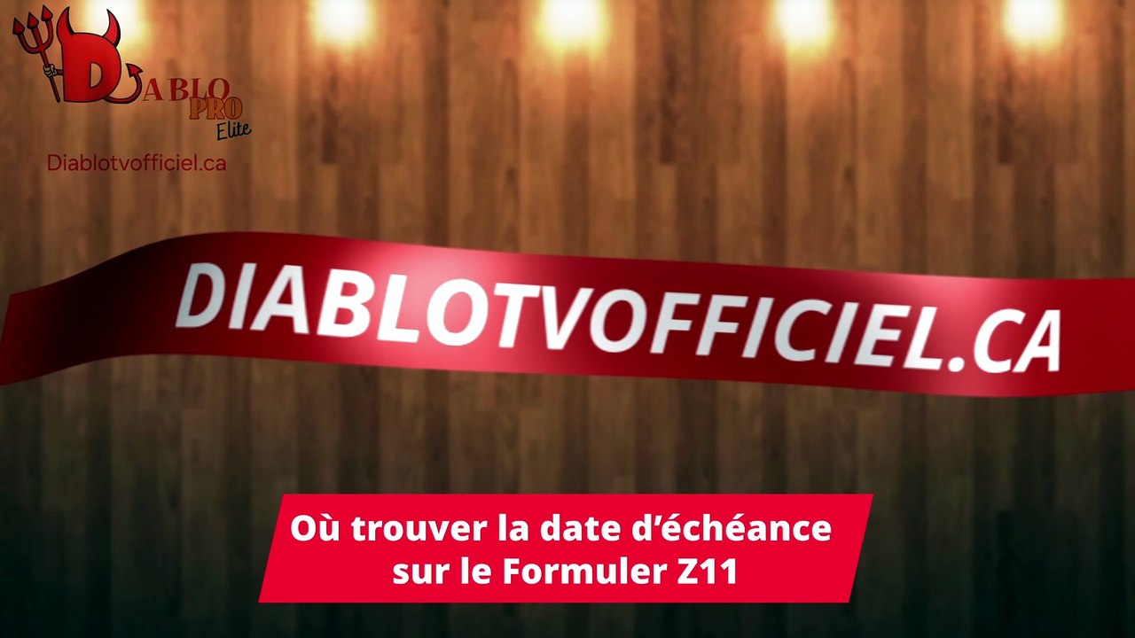 Comment avoir la date d'échéance sur Formuler Z11