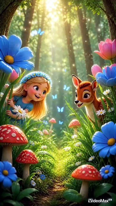 GOOD MORNING from a Magical Forest 🌞✨ Tiny Fairy Morning Vibes You’ll Never Forget 🍃🦋