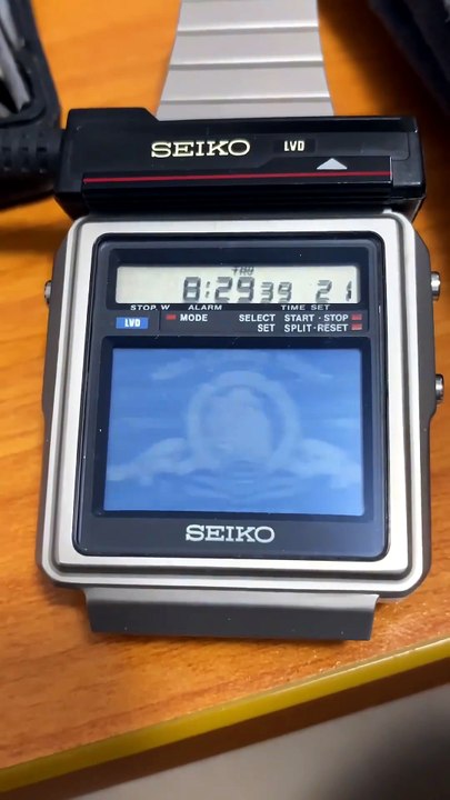 Seiko TV Watch - Long before smartwatches existed, there was a watch that could literally play live TV.