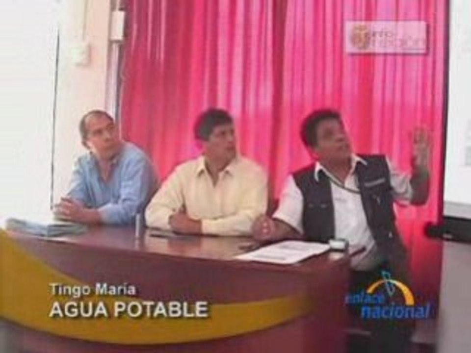 AGUA POTABLE - TINGO MARÍA