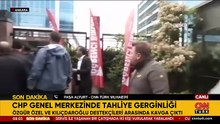 SON DAKİKA! CHP genel merkezinde tahliye gerginliği