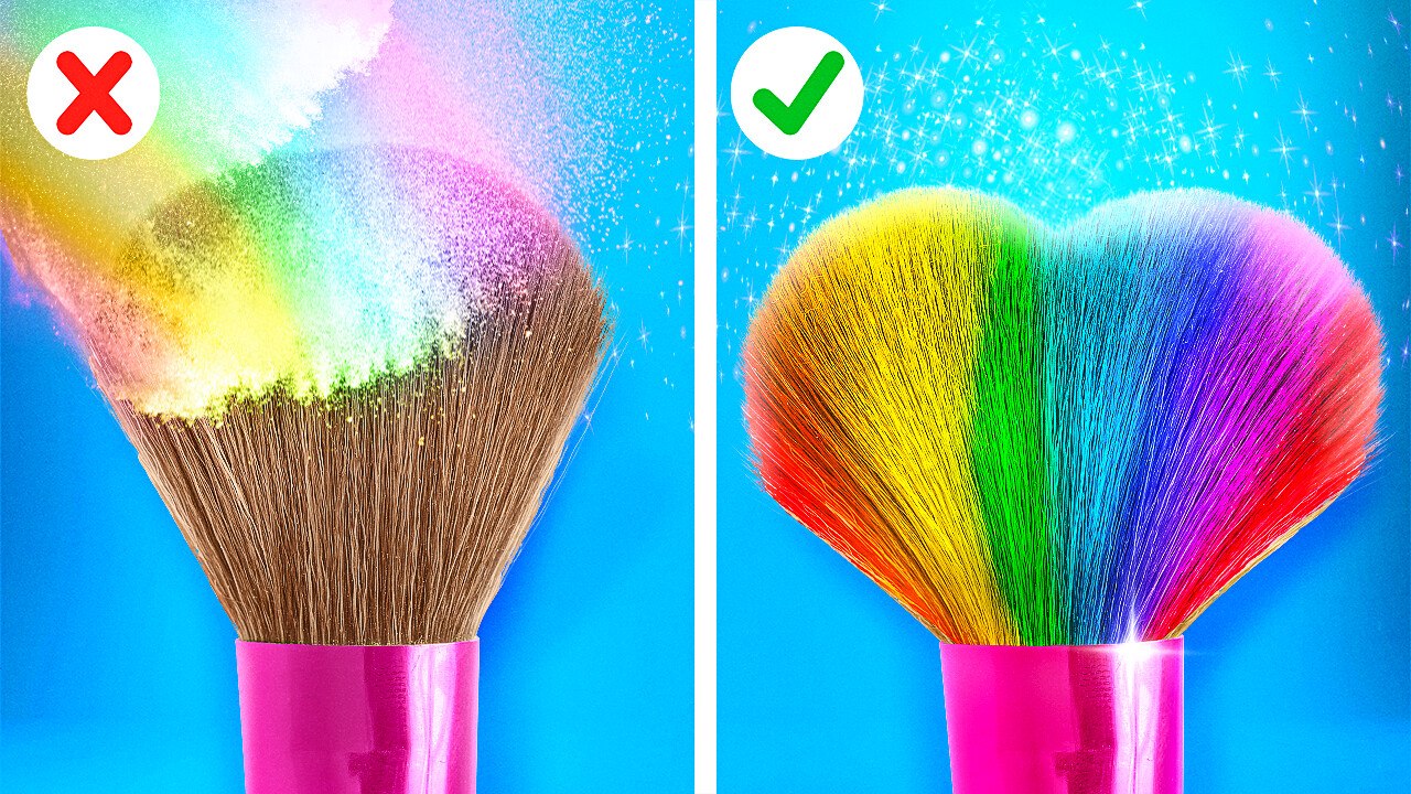 Astuces de beauté colorées et idées pour filles